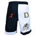 ARD CHAMPS™ Pro MMA Fight Shorts UFC Cage Fight Grappling Muay Thai Boxing B&W